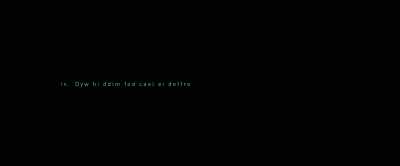 She mustn't be awakened - The Feast