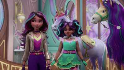 She needs to catch up on her sleep
for that brain to keep working. - Unicorn Academy