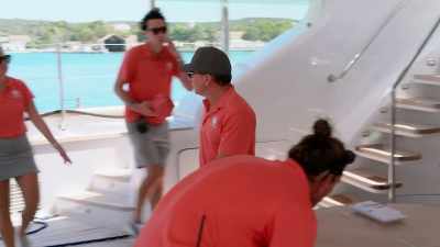 She needs to stand
the beginning of the line - Below Deck Sailing Yacht