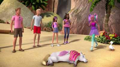 She needs the sun's energy
to finish what she started. - Barbie: A Touch of Magic