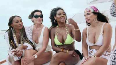 She was nervous or whatever.
But we can't-- - The Real Housewives Ultimate Girls Trip