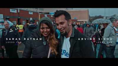 She had no idea that this was happening.
So, basically, it's my name and her name. - Take Us Home: Leeds United