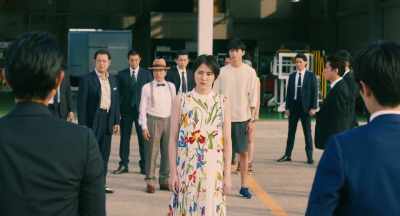 She was obstructing
my expansion into Asia anyway. - The Confidence Man JP - The Movie -