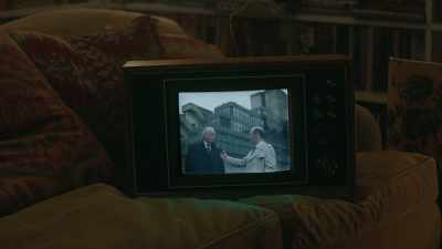 She was of medium build,
wearing spectacles, - The Little Drummer Girl