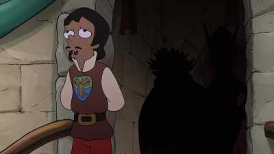 She oozes grace and a shiny trail
wherever she goes. - Disenchantment