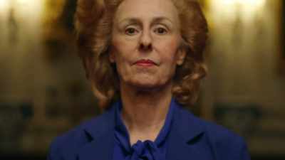 She is playing Margaret Thatcher - Glow Up: Britain's Next Make-Up Star