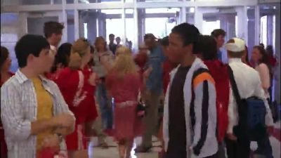 She probably spent the holidays the way she always does - High School Musical