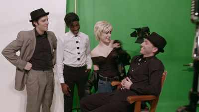 She was probably there
more to see Steve and Dan, - Madonna and the Breakfast Club