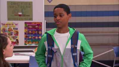She pushed me into you. - Lab Rats