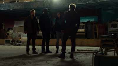 She was raised by him.
Trained to fight the Hand. - Marvel's The Defenders