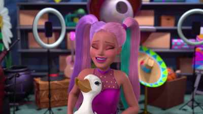 She is rather determined. - Barbie: A Touch of Magic