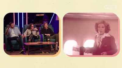 - She is rehearsing what
she's supposed to be doing. - Super Maximum Retro Show