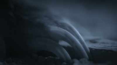 She relies instead on her acute hearing. - Prehistoric Planet