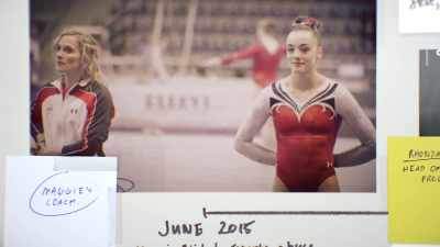 She reports it to Rhonda Faehn, - Athlete A
