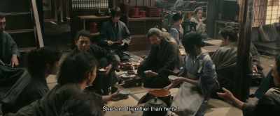 She’s no friendlier than he is! - Rurouni Kenshin: The Beginning