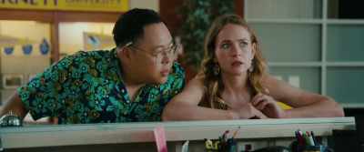 She said, "America
first." Okay... Huh. - The Re-Education of Molly Singer