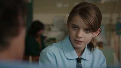 - She said you banged
your arm at work, - Five Bedrooms