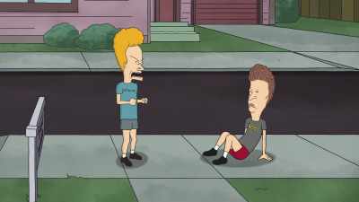 She said she doesn't
understand you, - Beavis and Butt Head Do the Universe