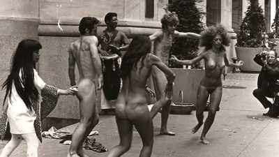 She said, "Nudity, it's
such a beautiful thing." - Kusama : Infinity