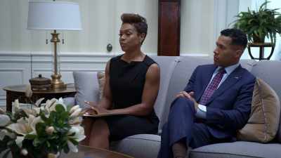 She said that
you beat her - Tyler Perry's The Oval