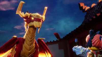 She said, "There was grave
danger to the Source Dragons." - LEGO Ninjago: Dragons Rising