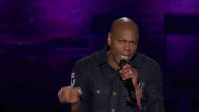 She said, "Who is this bitch?"
I said, "Give me that." - Dave Chappelle: The Dreamer
