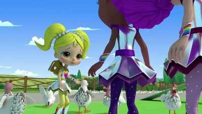 She says she only lays one egg a week, - Rainbow Rangers