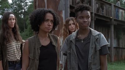 She says, "Thank you." - The Walking Dead