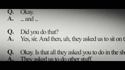 She says, yes sir.
And then, uh, they asked us - Girls Gone Wild: The Untold Story