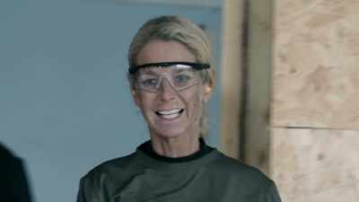 SHE SCREAMS - Celebrity SAS: Who Dares Wins