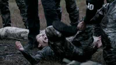 SHE SCREAMS - Celebrity SAS: Who Dares Wins
