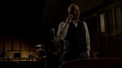 She seems unusually
agitated. I'm not sure why, - The Blacklist