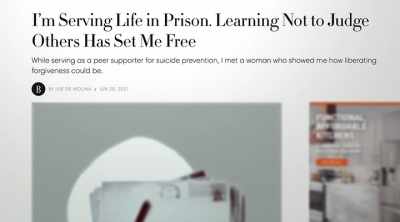 She is self-identifying - The Lesson Is Murder
