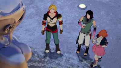 She should be standing here. - RWBY