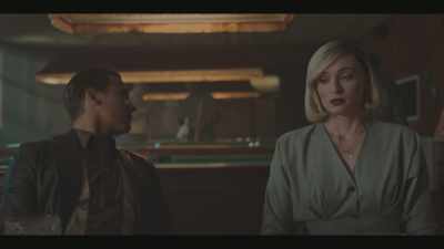 SHE SIGHS
That went well. - Joan