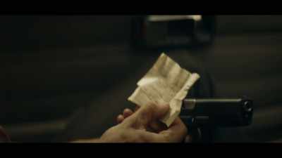 - She slipped this note
into my pocket - The Tourist
