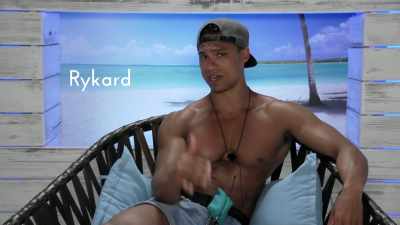 She slows the pace down,
for my own mind,
she is good for me. - Love Island