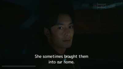 She sometimes brought them
into our home. - Drive My Car