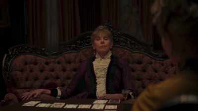 She speaks, and I hear Henry's voice, - The Gilded Age