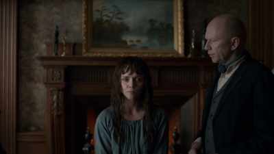 She speaks in a high tone - Escaping the Madhouse: The Nellie Bly Story