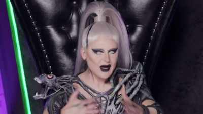- She was spiraling
all over the stage, - The Boulet Brothers' Dragula: Titans
