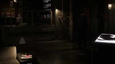 She was stabbing a murder suspect - Damien