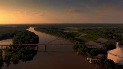 She stayed on the bridge
and somebody came up, - The Invisible Pilot