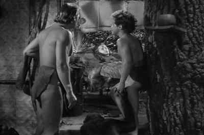 She still sleeps. Good. - Tarzan Triumphs