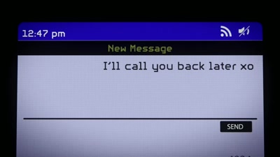 She stopped answering
any calls or texts at 12:47. - How I Caught My Killer