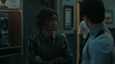 - She stormed off at the hotel.
- [elevator dings] - High Potential