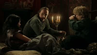 She swung an axe at me. - Game of Thrones