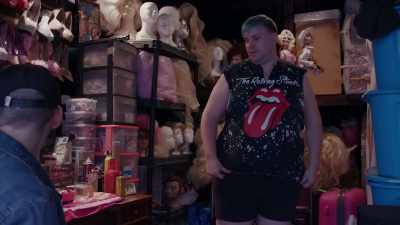 She was talking about
the show, she's like - Trixie Mattel: Moving Parts