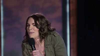 She tells me to slow down
when I'm eating." - The Standups