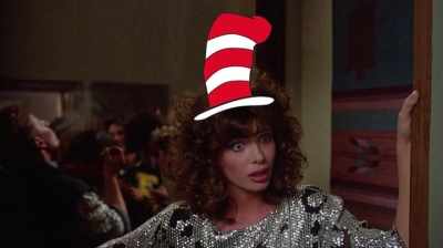 She is the the cat in the hat. - In Search of Tomorrow